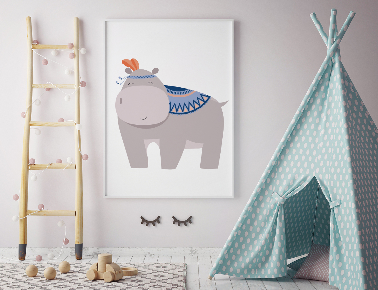 Deko-Ideen für ein Kinderzimmer? Richten Sie die Wände ein! - TopTests