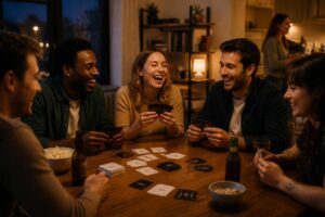 Kartenspiel, Quiz, Trinkspiel oder Kommunikationsspiel: Welche Partyspiele für Erwachsene zu welchem Abend passen